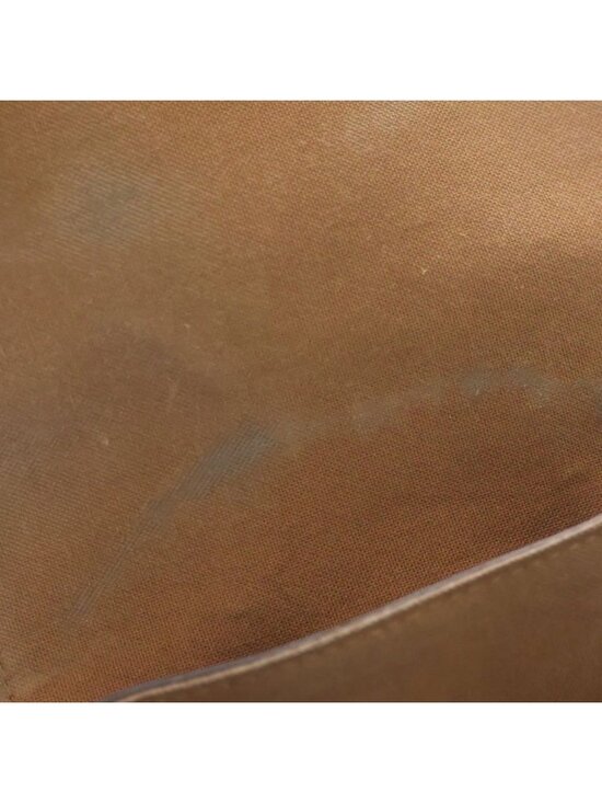 Louis Vuitton Monogram Montsouris NM PM Backpack Brown Leather Gold